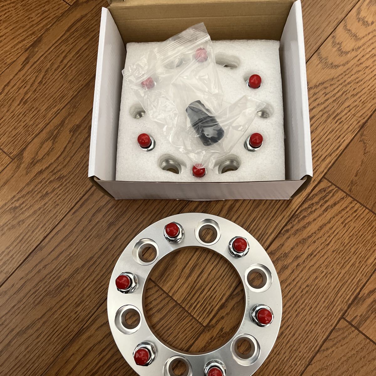 【ハイエース】ワイドトレッドスペーサー P.C.D.139.7-6H-P1.5-20mm M12 DIGICAM/デジキャン _画像2