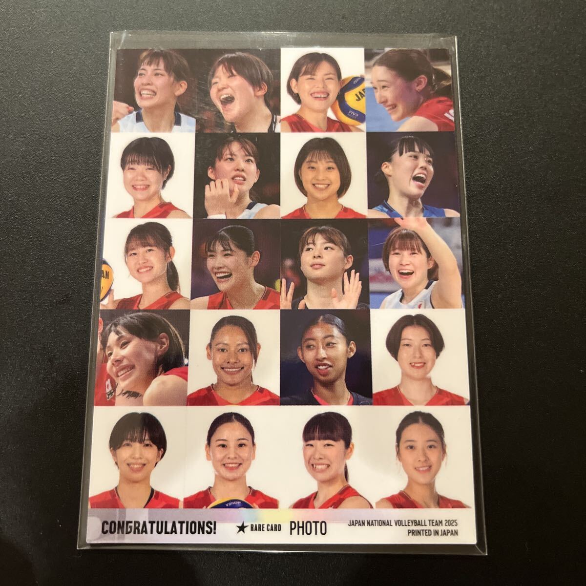 2025 バレーボール女子日本代表 トレーディングカード 和田由紀子 フォトカード 50枚限定 33/50の画像2
