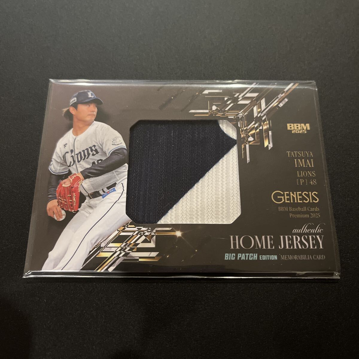2025 BBM GENESIS сейчас ... большой patch карта 30 листов ограничение 15/30 Saitama Seibu Lions 