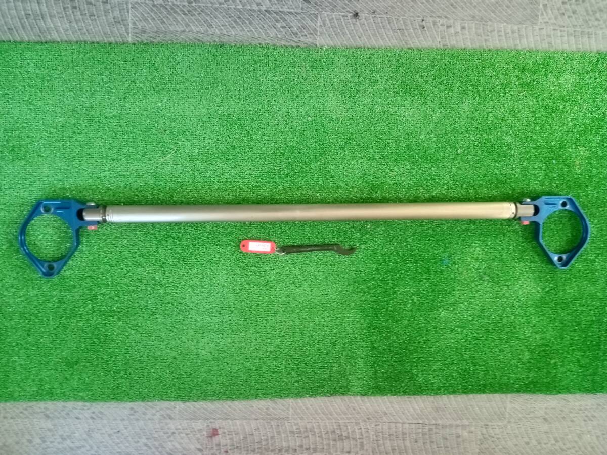 中古 送料無料！ホンダビート S.S.I製 ストラットタワーバー（フロント）フックレンチ付_画像1