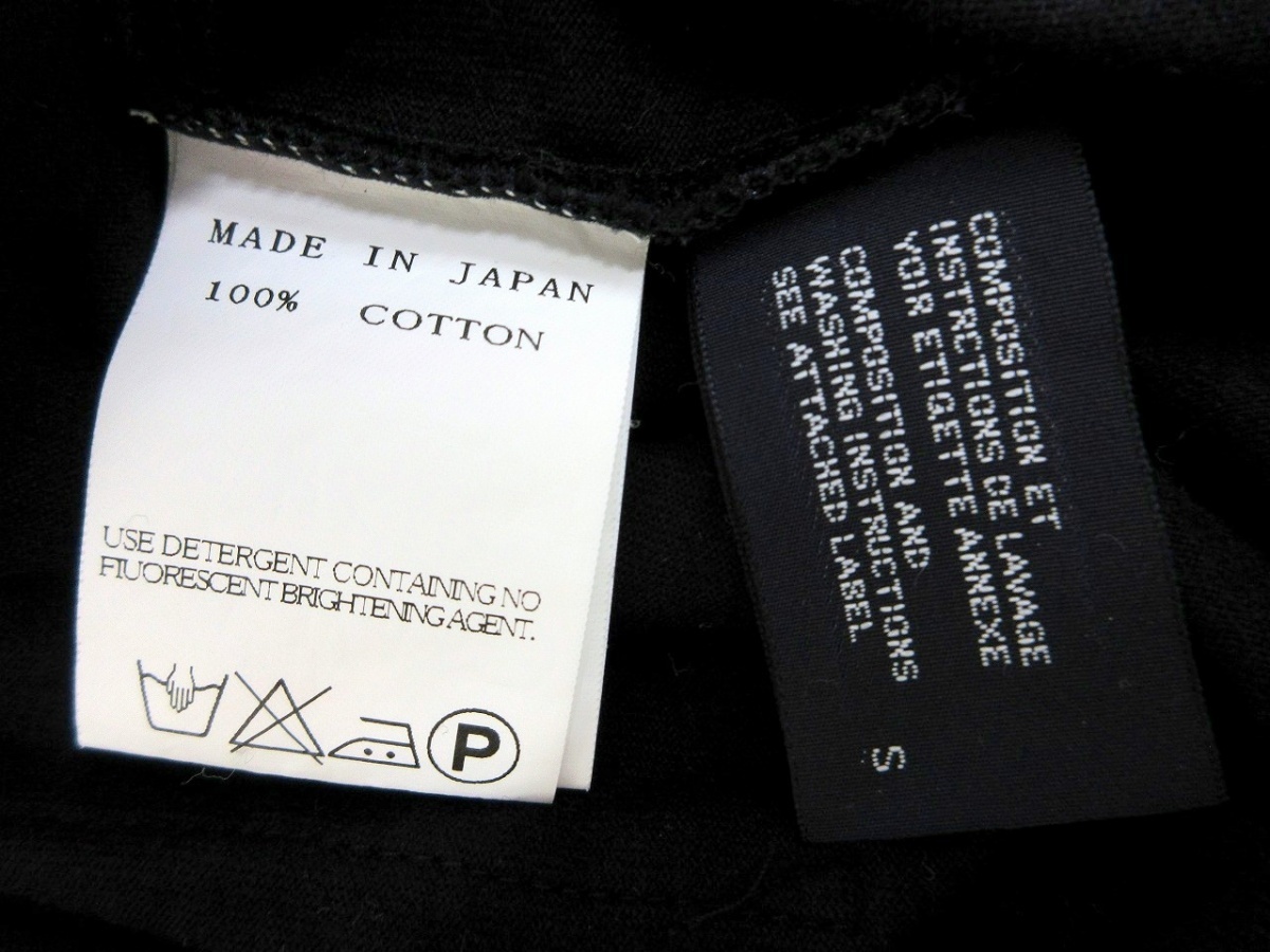 LIMI feu リミフゥ デザインノースリーブ sleeveless S LF-T08-080 COTTON100% MADE IN JAPAN_画像5