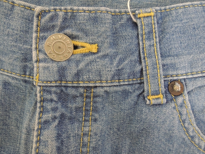R.H.ViNTAGE ロンハーマンヴィンテージ ジーンズ 26 2710600285 1079 ブルー 綿100%_画像4
