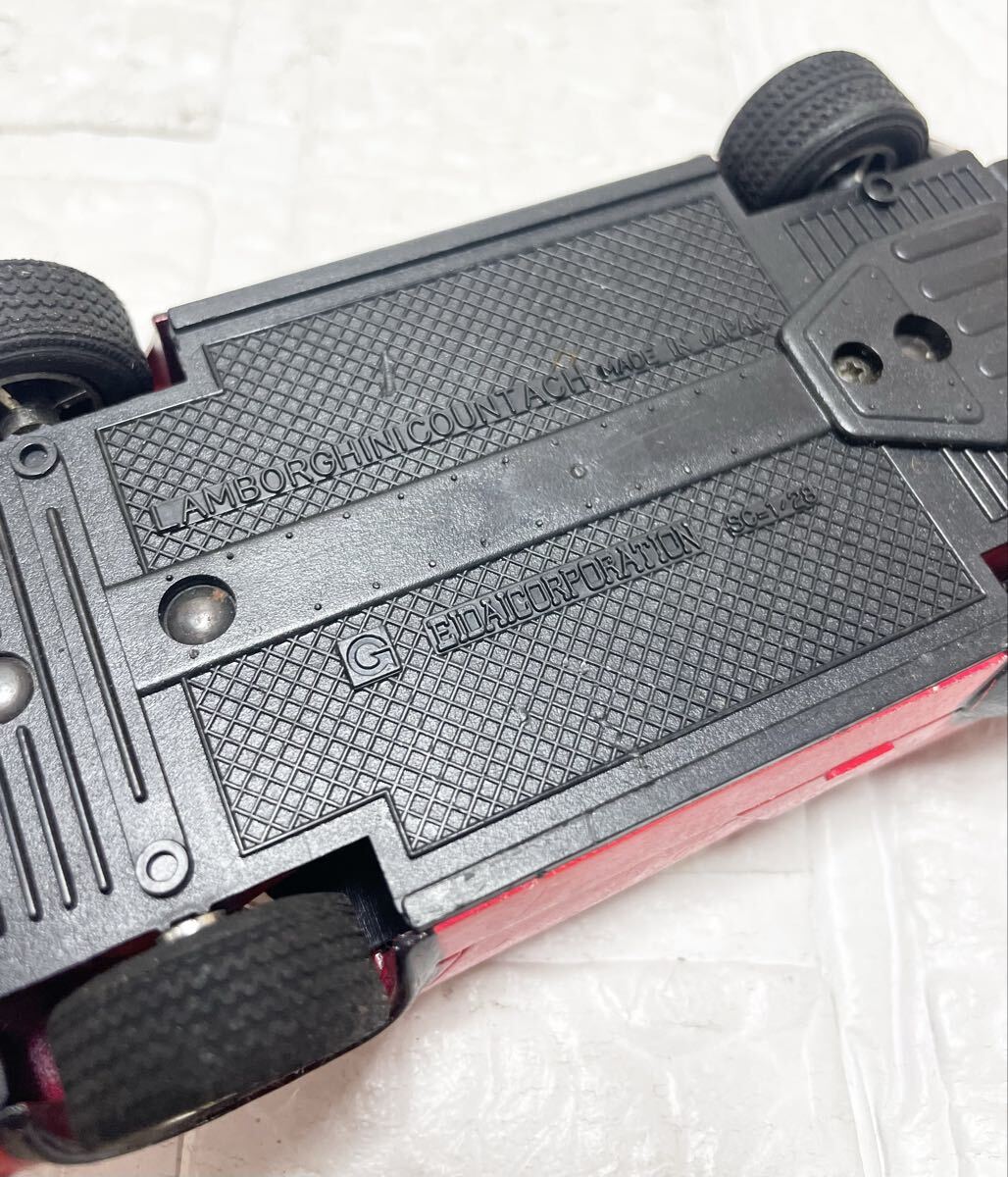 永大グリップ テクニカ　昭和レトロ　ランボルギーニ カウンタック LP500S　ミニカー 1/28 scale SUPER CAR LAMBORGHINI COUNTACH D3_画像10