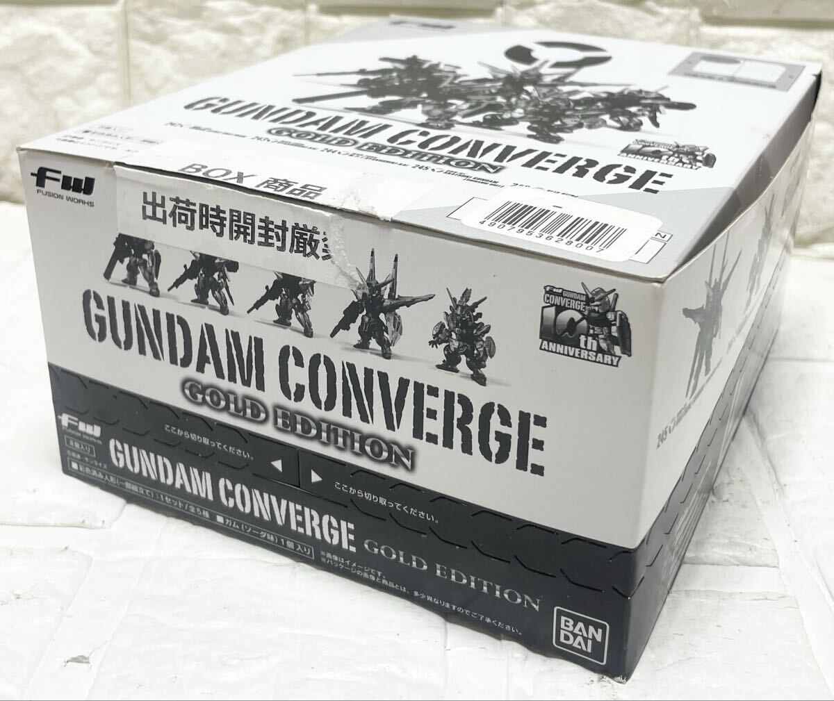未使用☆ 未開封☆ FW GUNDAM CONVERGE ガンダムコンバージ ゴールド エディション 242 243 244 245 246 アカツキ 百式 1BOX 8個入り 22_画像3