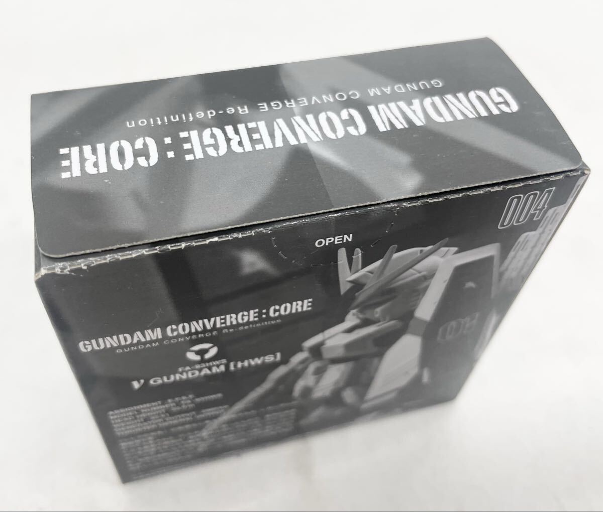  не использовался * нераспечатанный * FW GUNDAM CONVERGE:CORE 004 ν Gundam HWS фигурка K37