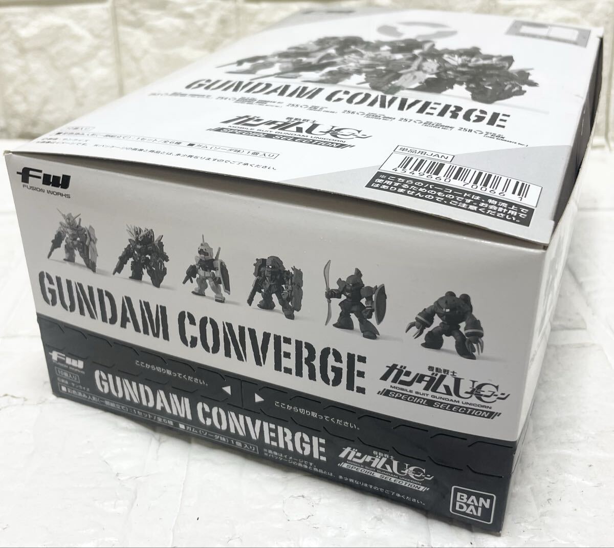 未使用☆ 未開封☆ FW GUNDAM CONVERGE ガンダムコンバージ ユニコーンSP 253 254 ユニコーンガンダム 255 256 257 258 1BOX 10個入り 21_画像3