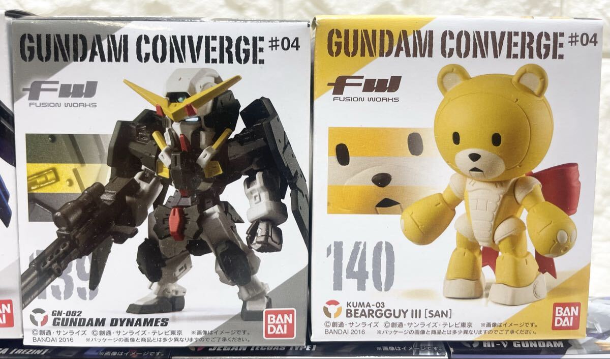 未使用☆ 未開封☆ FW GUNDAM CONVERGE ガンダムコンバージ ＃04 138 ストライク 139 140 141 142 ギラ・ドーガ 143 大量 まとめて 7点 20_画像3