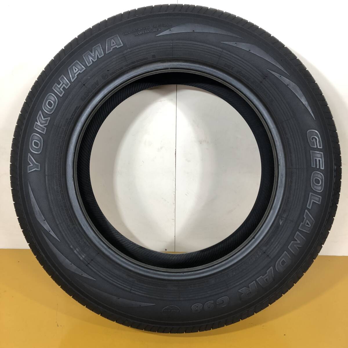 【送料無料】 YOKOHAMA 225/65R17 102H GEOLANDAR G98 ヨコハマ ジオランダー 夏タイヤ サマータイヤ 4本 A4284 K [中古タイヤ]_画像9