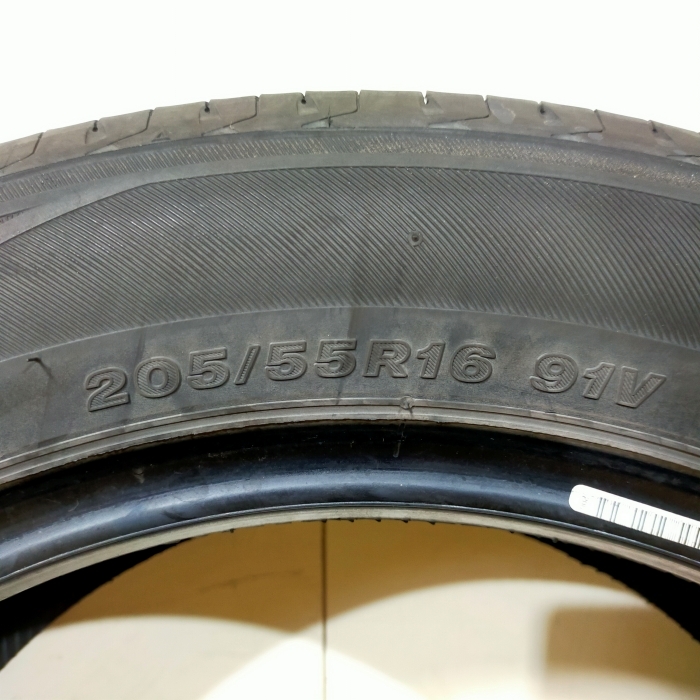 【送料無料】 BRIDGESTONE 205/55R16 91V REGNO GR-XⅢ ブリヂストン レグノ 夏タイヤ サマータイヤ 4本 A4272 [中古タイヤ]_画像8
