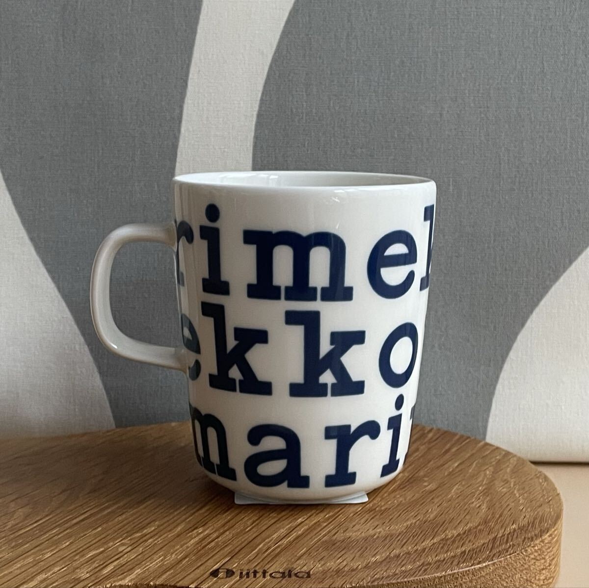 国内正規品 新品 2個セット marimekko Logo マリメッコ ロゴ マリロゴ マグカップ 日本限定_画像10