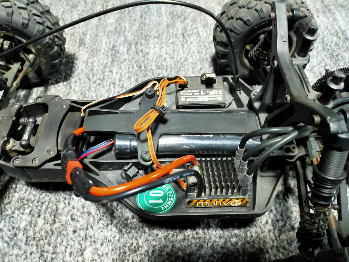 HPI-racing 電動ラジコン Eファイヤーストーム 動作品 中古_画像4
