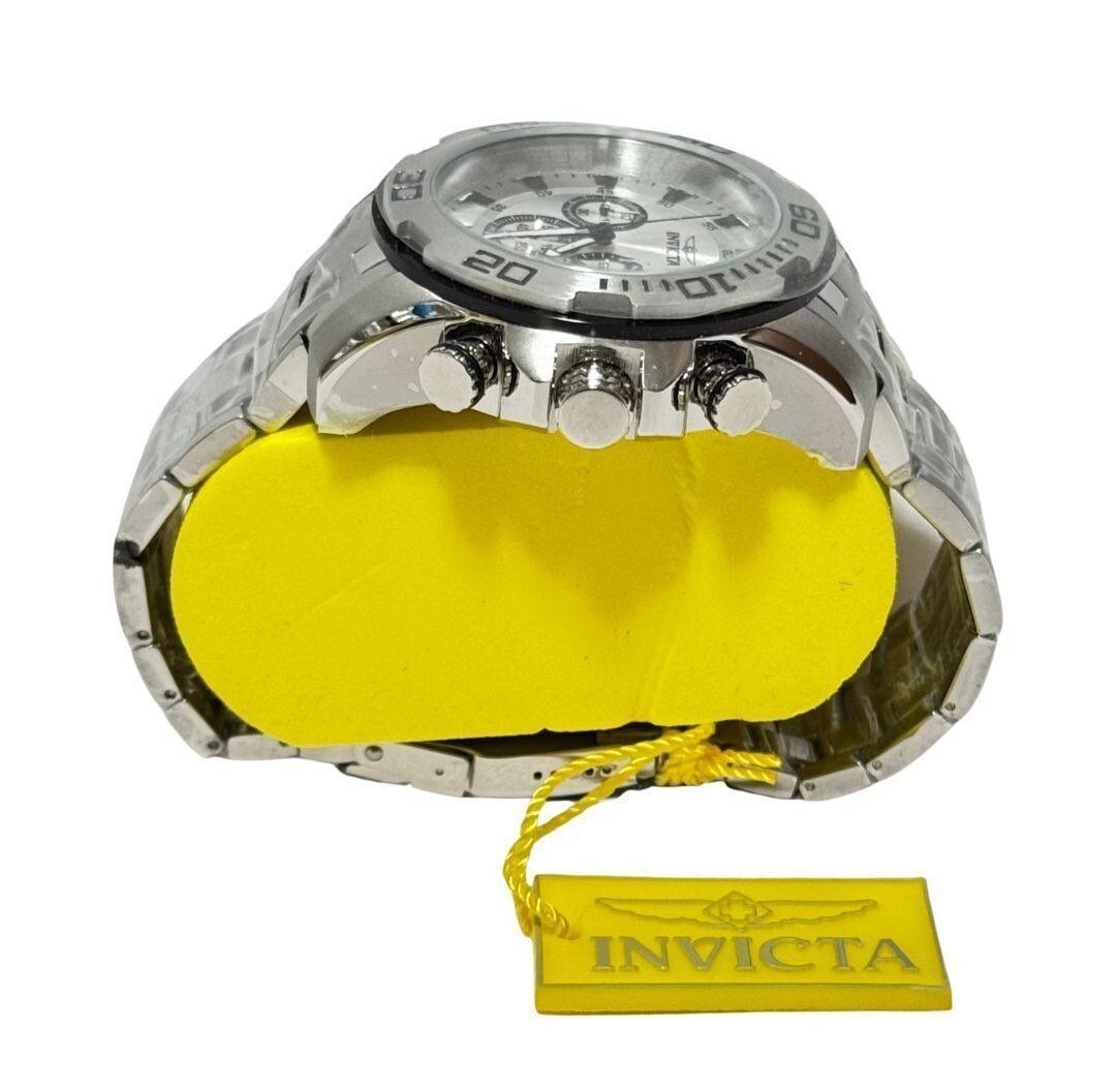 INVICTA メンズアナログ高級腕時計 シルバー インビクタ