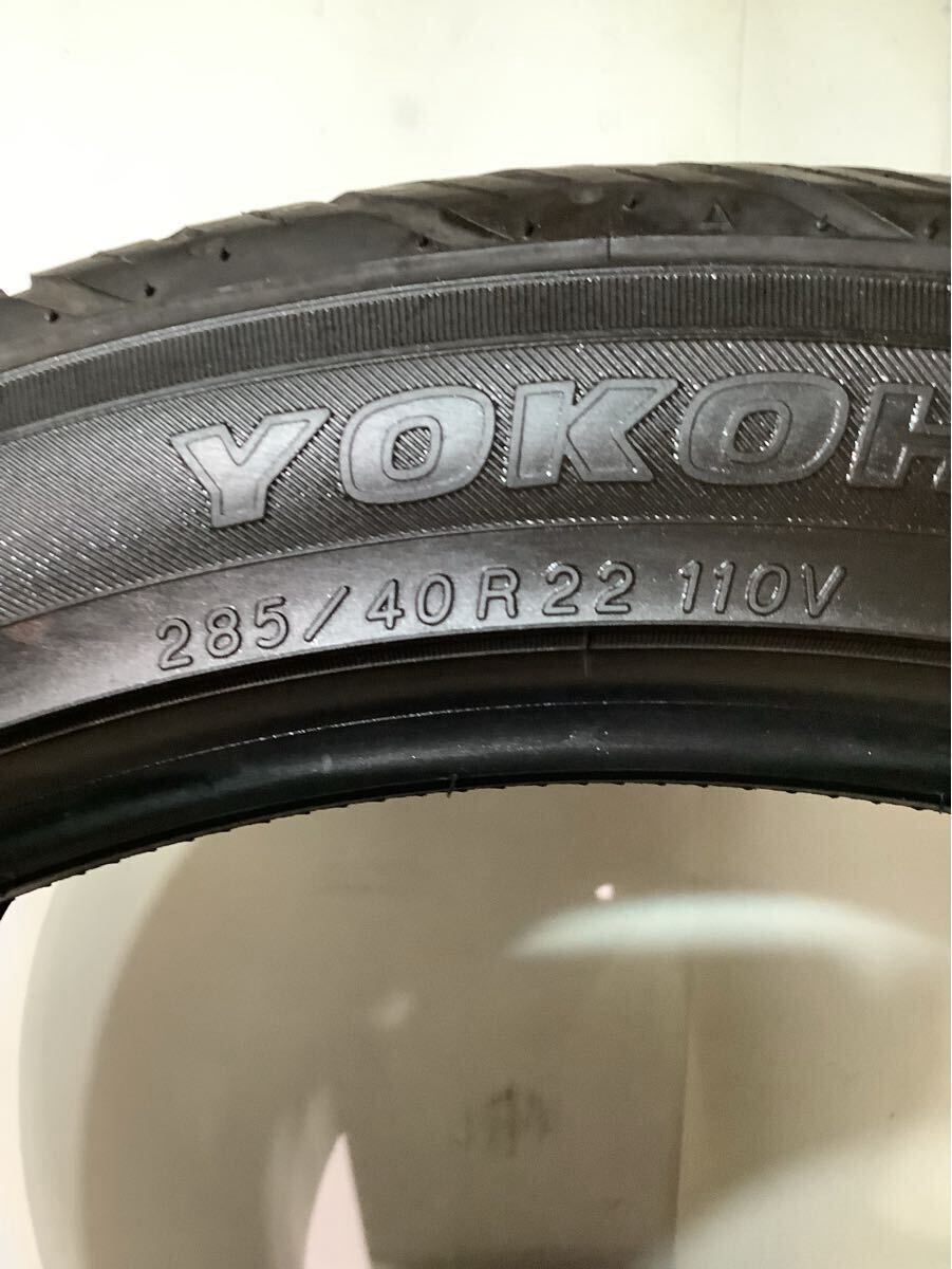 ★状態良★285/40R22 110V YOKOHAMA PARADA Spec-X ヨコハマ パラダ　タイヤ中古品4本_画像6