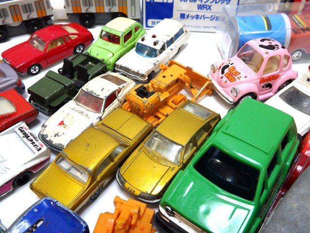 現状品 ミニカー 52台まとめ チョロQ トミカ MATCHBOX ジルメックス KinToy ロールスロイス/北海道限定沿岸バス/ランボルギーニ 他_画像6