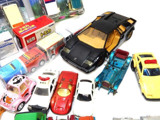 現状品 ミニカー 52台まとめ チョロQ トミカ MATCHBOX ジルメックス KinToy ロールスロイス/北海道限定沿岸バス/ランボルギーニ 他_画像8