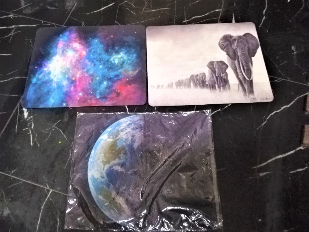  коврик для мыши 3 шт. комплект космос земля .