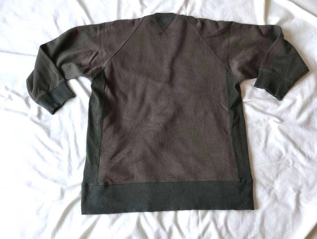 BALLAST ARK　バラストアーク　両Vスウェットシャツ　M　２トーン　_画像6