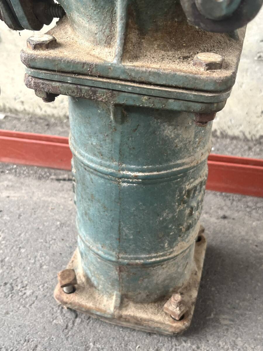 川本製作所 手押しポンプ ドラゴン 手動 ポンプ 井戸 アンティーク オブジェ インテリア コレクション レトロ ジャンク品_画像5