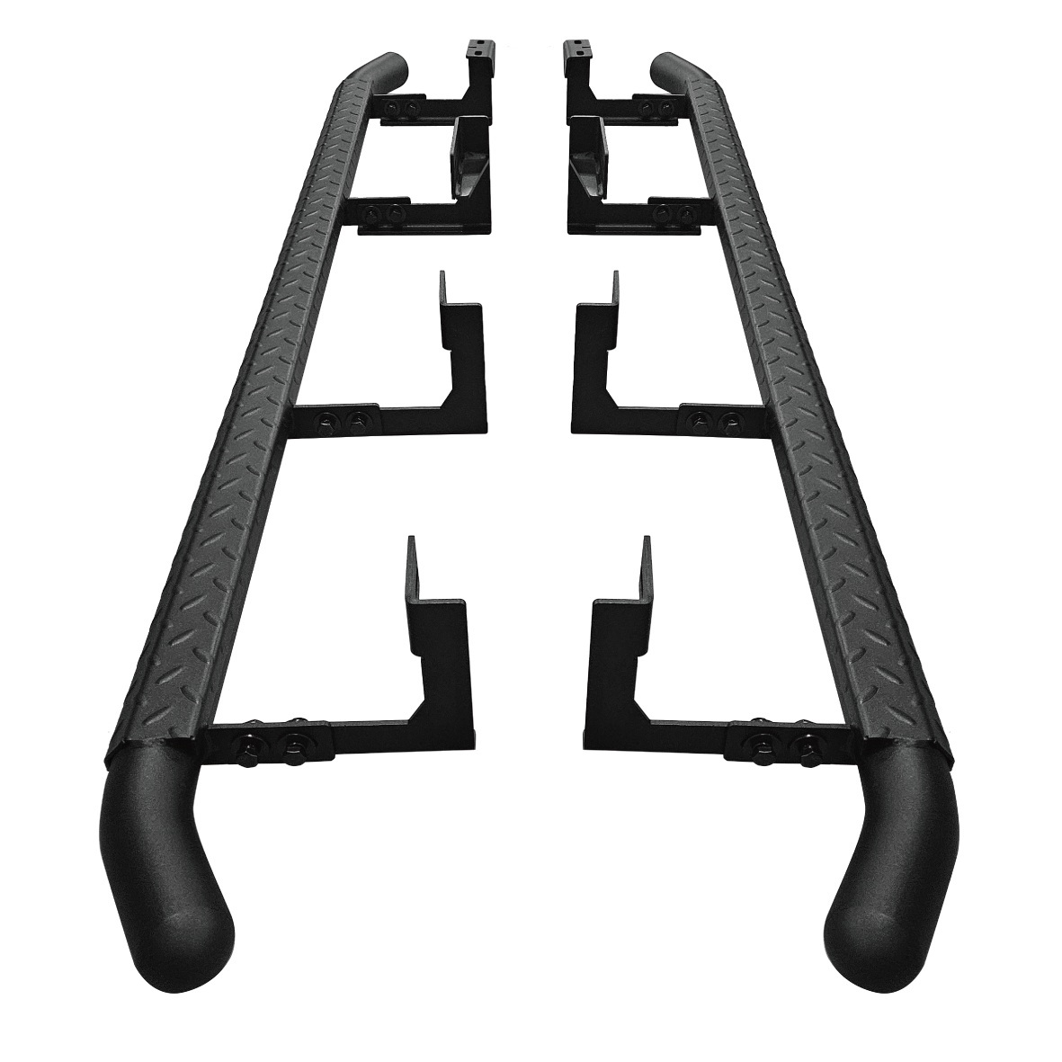 三菱 デリカ D5 サイドステップ 左右 セット D:5 サイドバー ステップ ガード 滑り止め ブラック 2007- 前期 LDA CV1W CV2W CV4W CV5Wの画像5