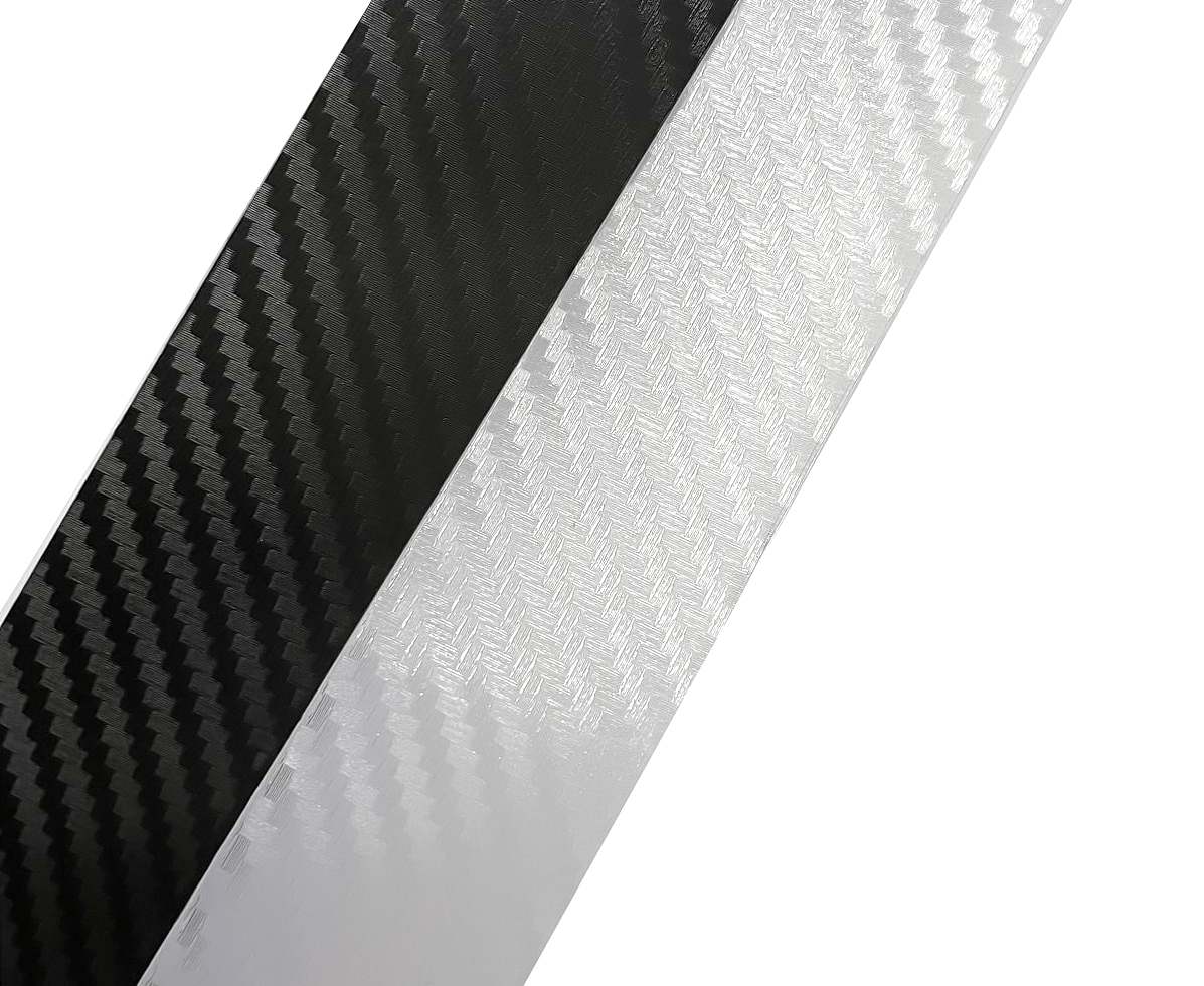 プロテクションフィルム 幅 5cm 3ｍ 車用 ドアフィルム 傷 汚れ 防止 保護 ドアエッジモール ステッカー ドアガード カーボン 黒 ブラック_画像8