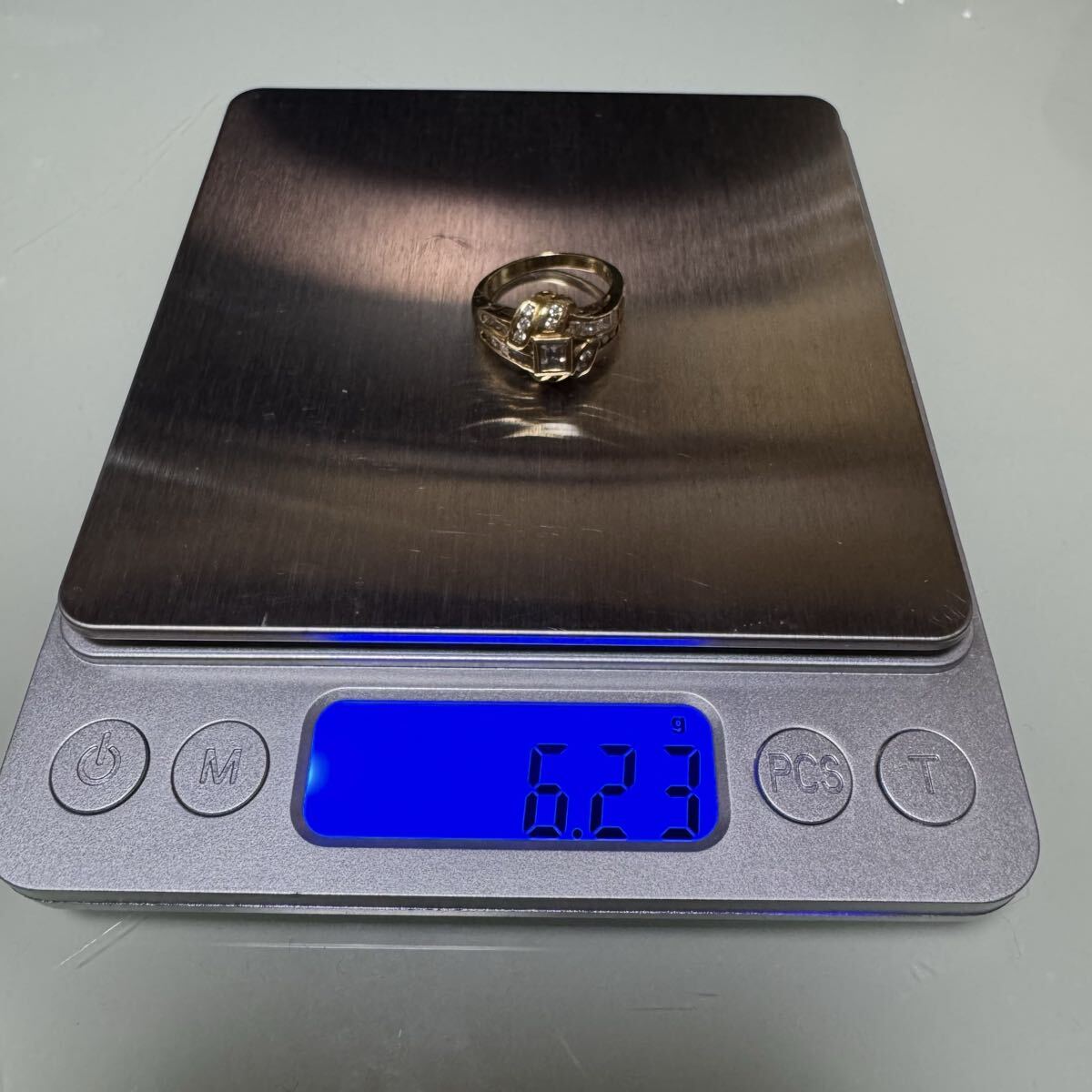 K18 D0.82 指輪 の画像5