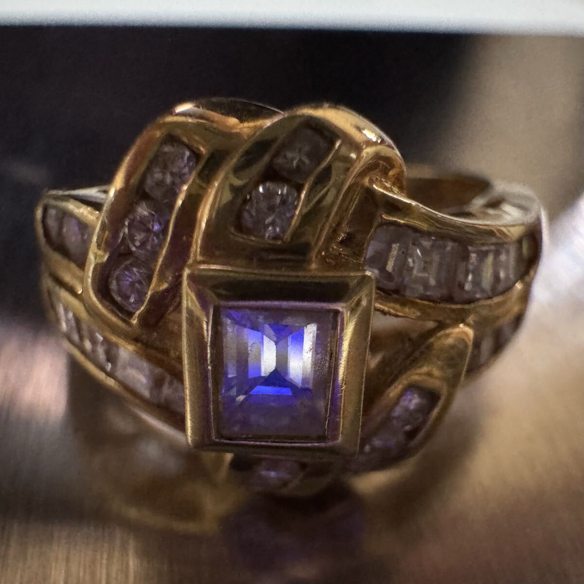 K18 D0.82 指輪 の画像6