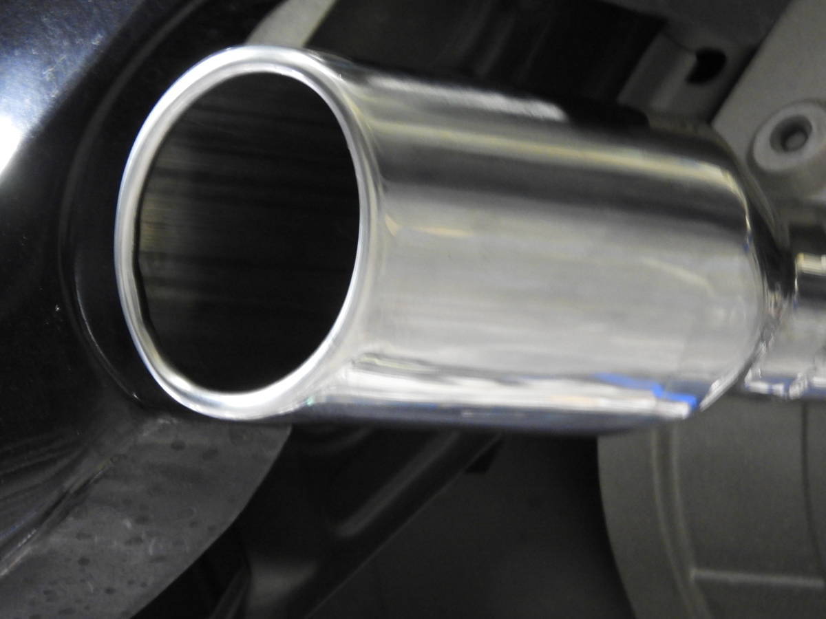 Y51フーガ 2.5L リアピース 【オーバルタイプ マフラー】 ストレート SUS304ステンレス製_画像3