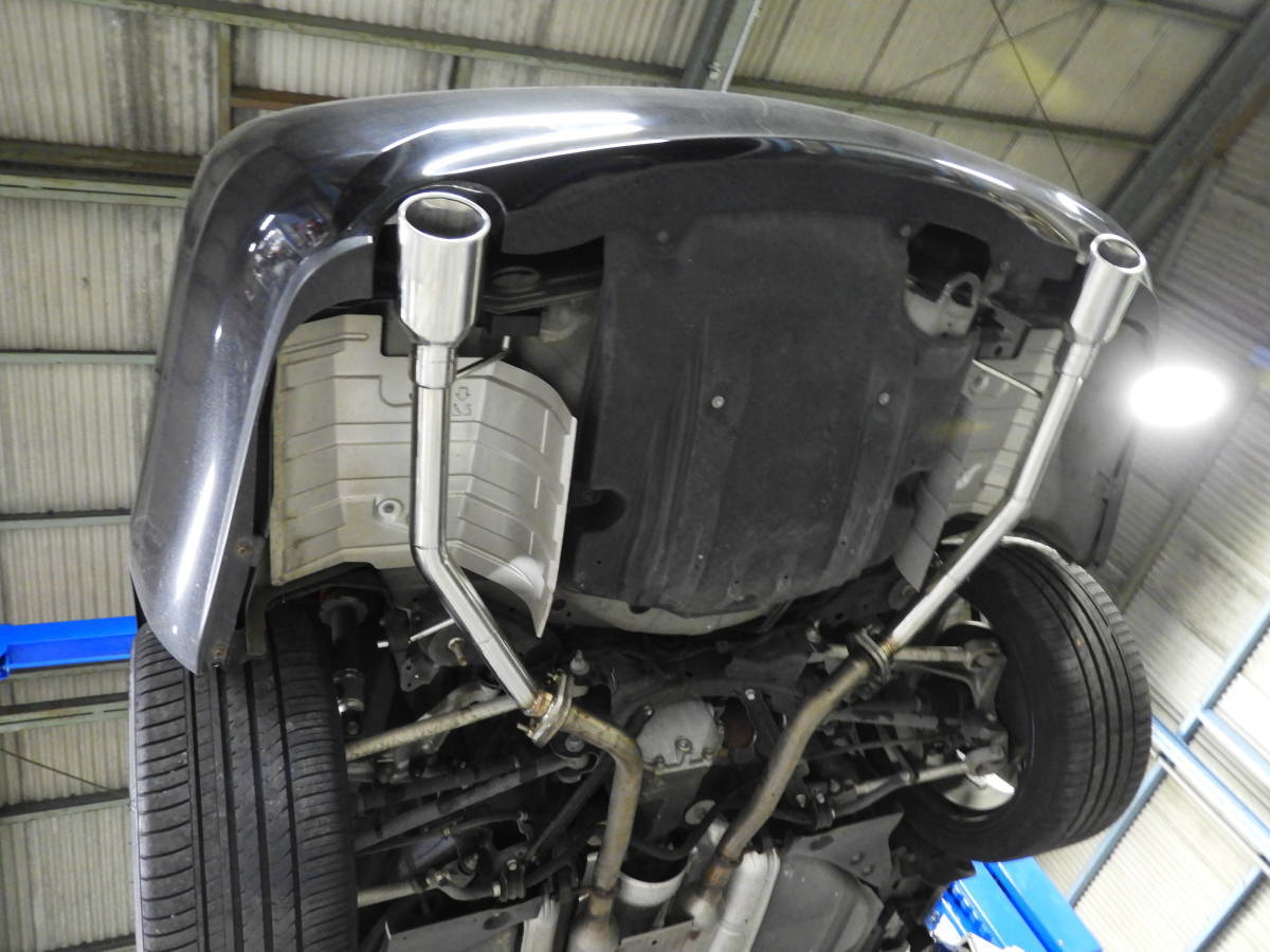 Y51フーガ 2.5L リアピース 【オーバルタイプ マフラー】 ストレート SUS304ステンレス製_画像6