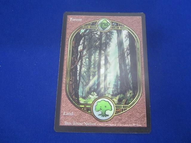 状態C トレカ MTG マジック:ザ・ギャザリング 英語版 UGL-88 森/Forest 3枚セットの画像5