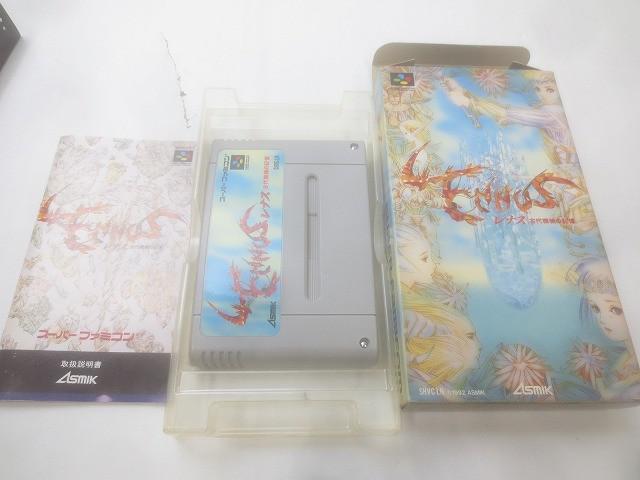 中古品 ゲーム スーパーファミコン ソフト 2点 ウィザードリィ V レナス 古代機械の記憶 グッズセット_画像4