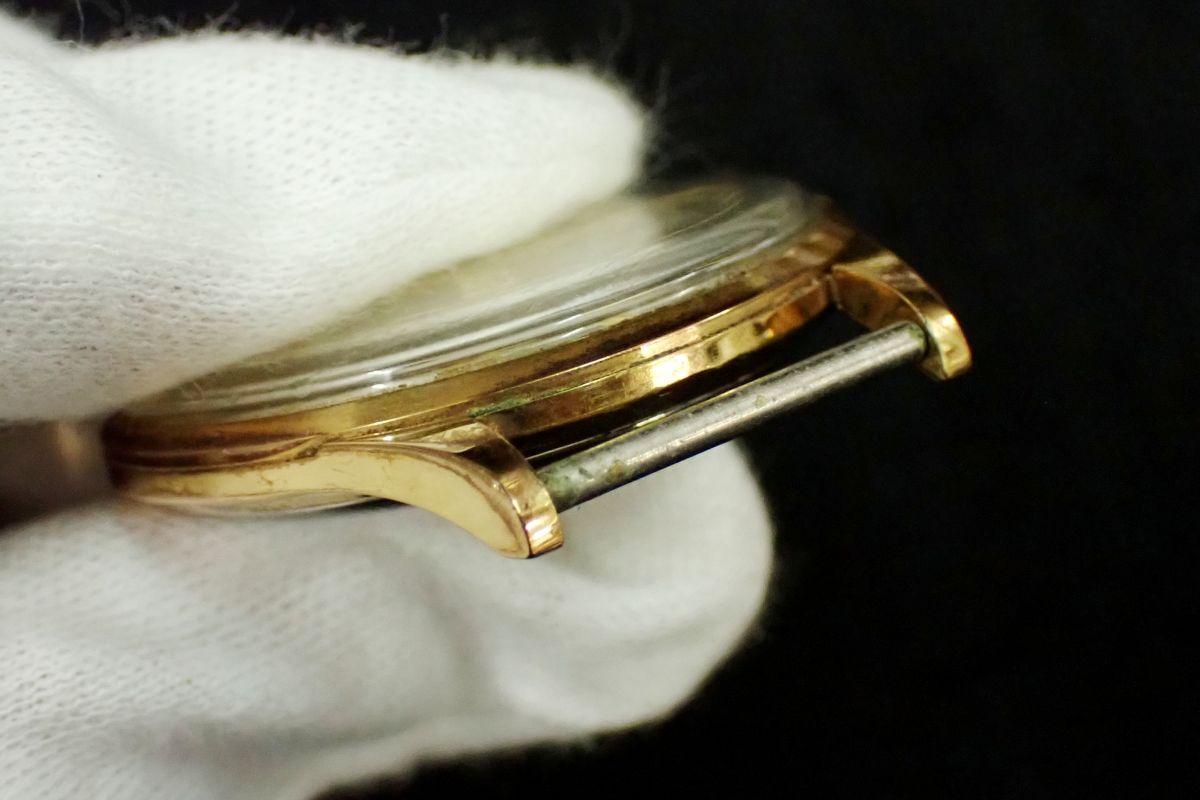 ▲腕時計249 Freshman Orient Calendar フレッシュマン オリエント カレンダー▲動作品/盤のみ/OGF I.24831/手巻き式/ゴールド/消費税0円の画像5