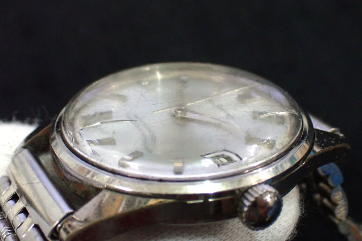▲腕時計248 SEIKO Sportsman セイコー スポーツマン▲6602-9981/シーホース/手巻き式/シルバー/消費税0円の画像4