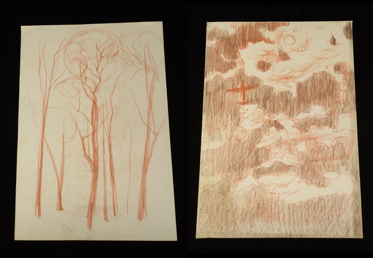 ◆絵画28 【真作】新井秀一郎まとめて14枚◆/消費税0円_画像2