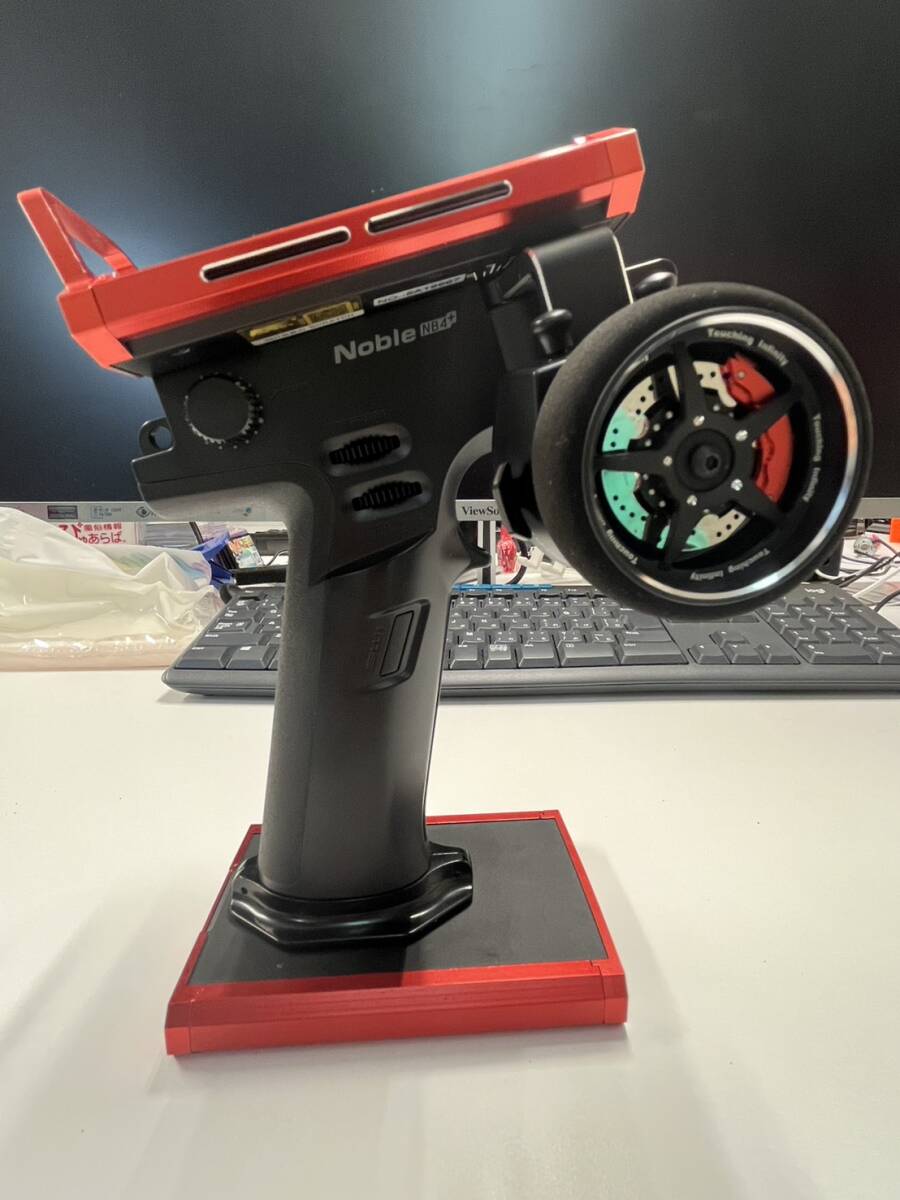 京商正規店購入☆NOBLE NB4+ NB4PLUS 25年8月購入使用3日のみ中古美品☆アルミガード付☆受信機&モジュール等無し_画像1