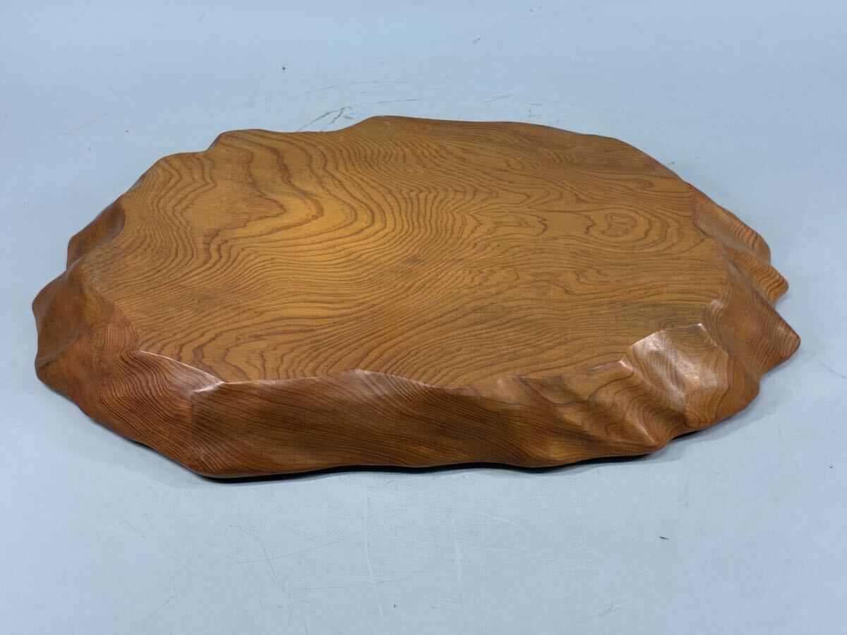 屋久杉 世界遺産 銘木 天然木 花台 飾り台 一枚板 敷板 盆栽台 香炉台 鑑賞石 水石台 台座 茶道具 古美術品_画像3