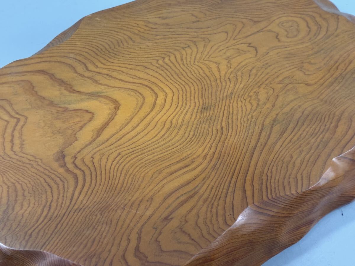 屋久杉 世界遺産 銘木 天然木 花台 飾り台 一枚板 敷板 盆栽台 香炉台 鑑賞石 水石台 台座 茶道具 古美術品_画像4