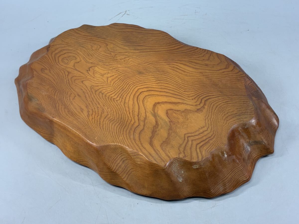 屋久杉 世界遺産 銘木 天然木 花台 飾り台 一枚板 敷板 盆栽台 香炉台 鑑賞石 水石台 台座 茶道具 古美術品_画像6