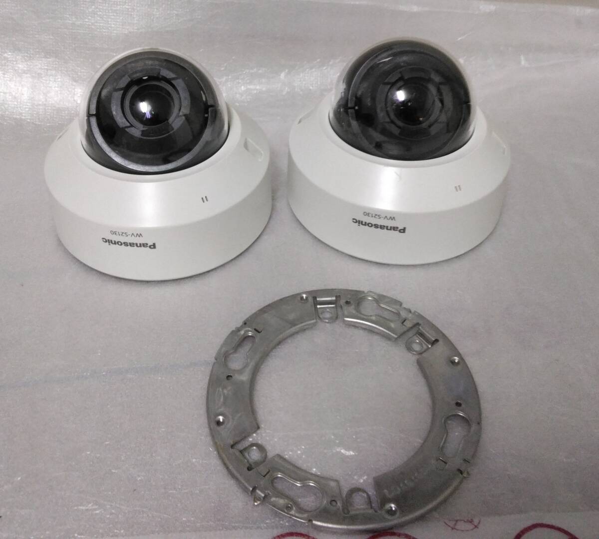 【2台セット】パナソニック / Panasonic 　屋内ドーム型ネットワークカメラ　　WV-S2130_画像1