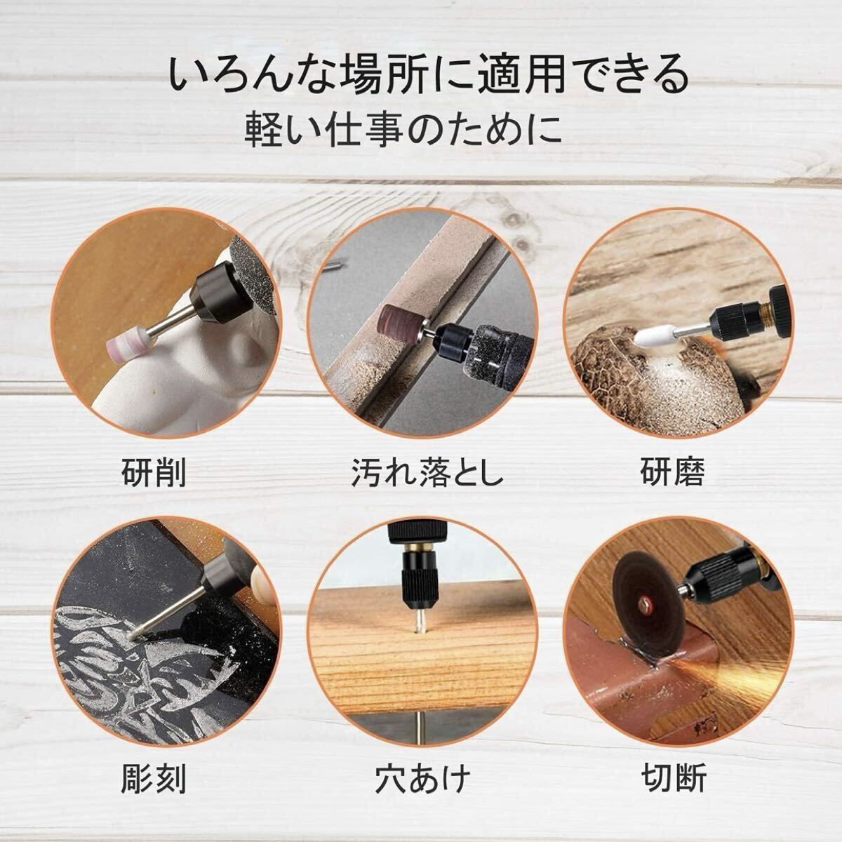 ミニルーターセット 充電式 3段変速 41PCS 工具 コードレス 電動 研磨 最大16000RPM/Min 多機(jī)能 DIY リューター YooiDO コンパクトルーター