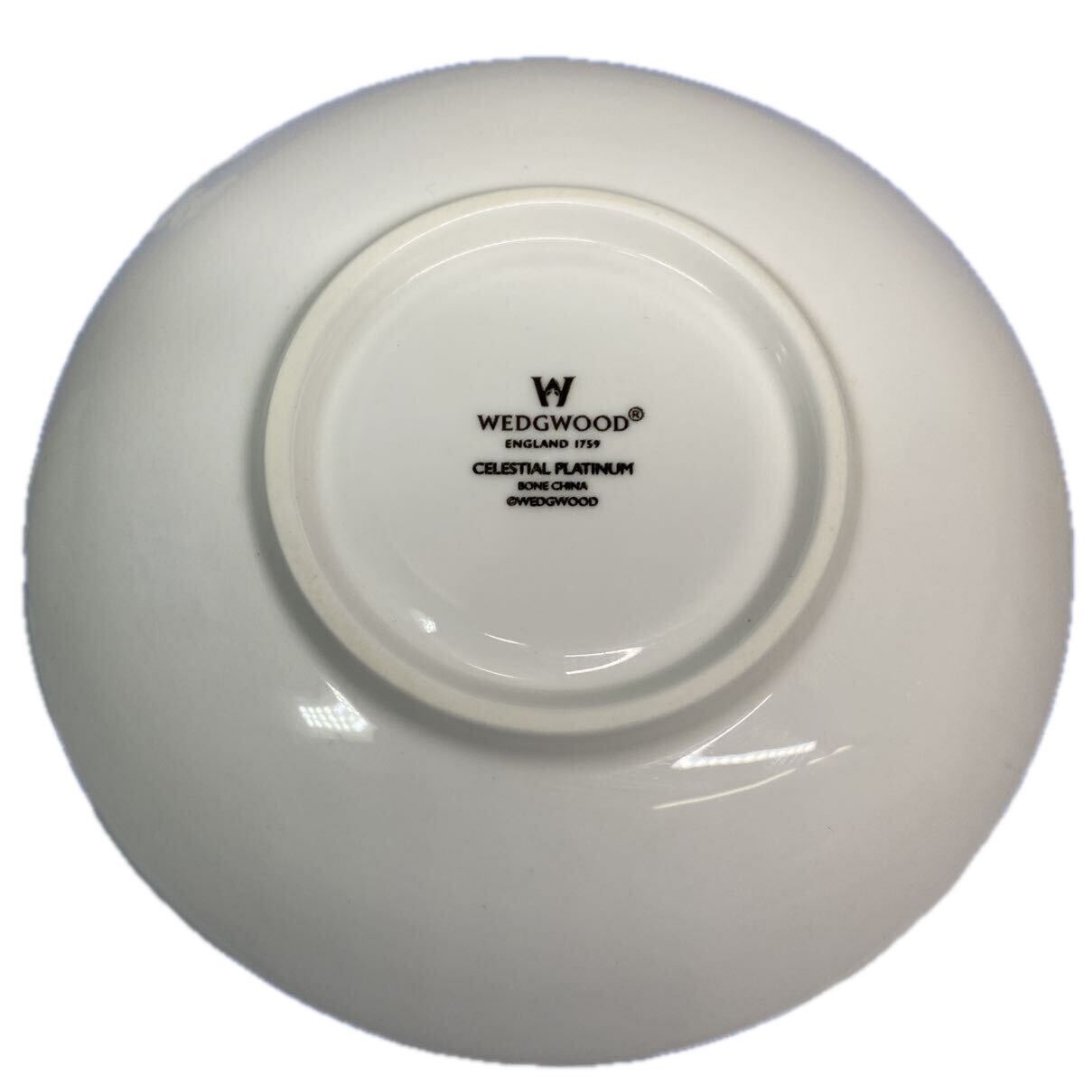 未使用品　WEDGWOOD ウェッジウッド　セレスティアル　プラチナ　カップ　& ソーサー_画像5