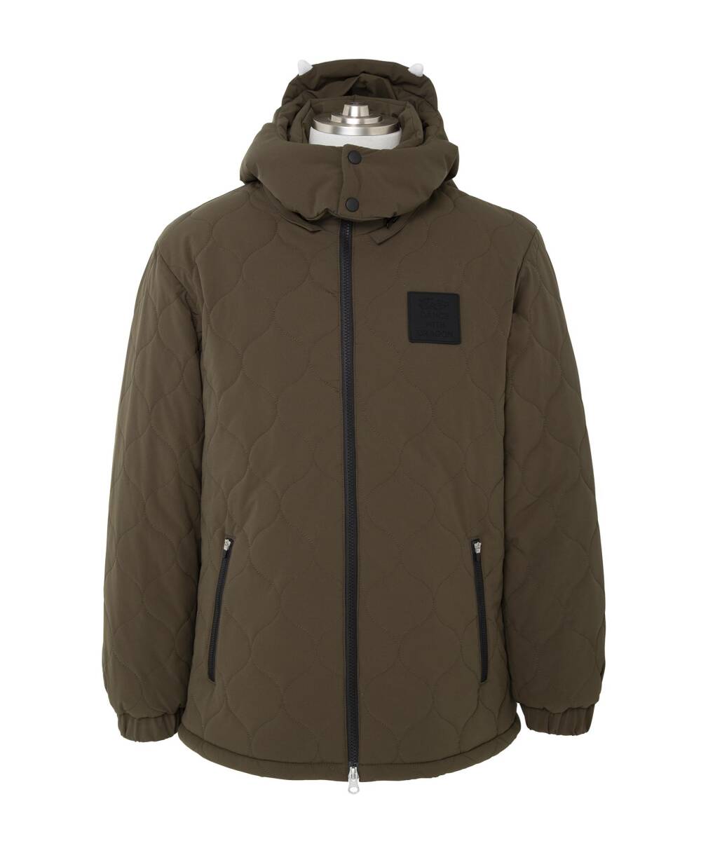 新品未使用☆DANCE WITH DRAGON ドラゴン フード ブルゾン☆カーキ☆XLサイズ 肩幅50㎝ 身幅63㎝ 着丈73㎝☆袖丈62㎝☆定価60,500円_画像1