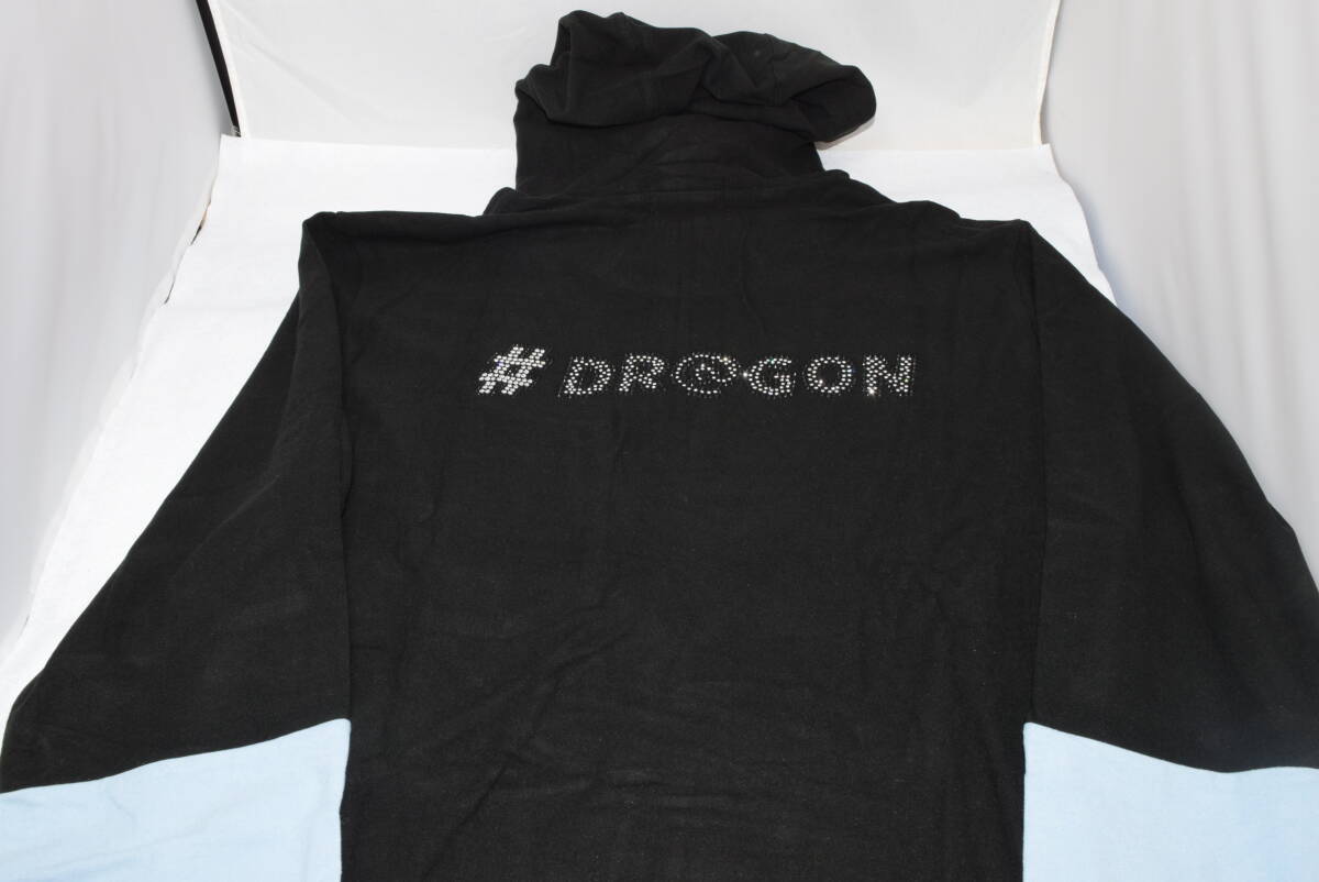 ☆新品未使用☆DANCE WITH DRAGON SMOOPHフーディー☆アウター☆ブラック☆XLサイズ 肩幅46㎝ 身幅58㎝ 著丈76㎝ 袖丈63㎝☆定価29,700円