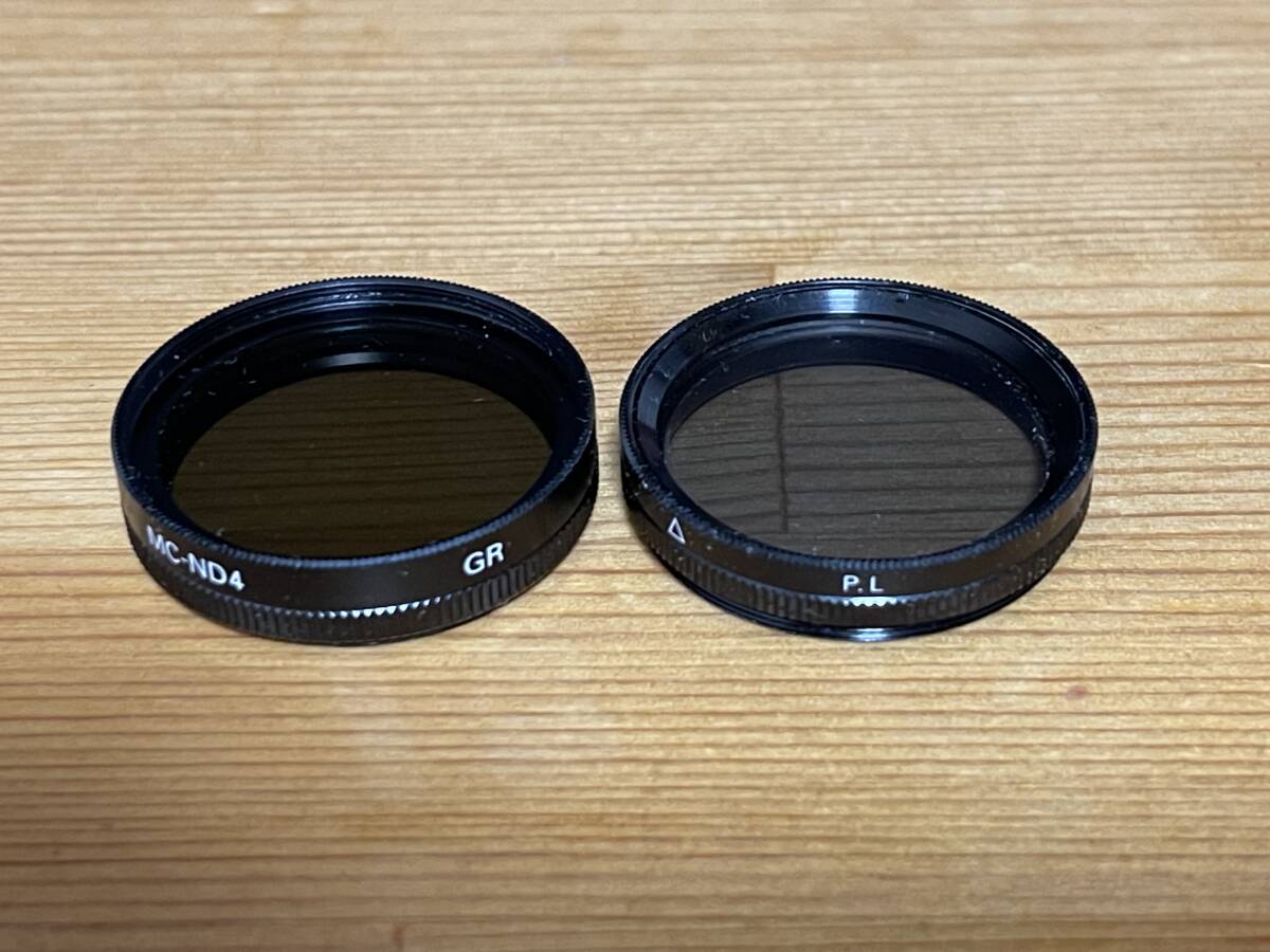 RICOH GR1用 PLフィルター ND4フィルターセットの画像1
