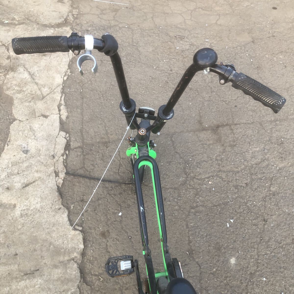 SCOOMA スクーマ 折りたたみ自転車 16インチ 緑 レトロ_画像5