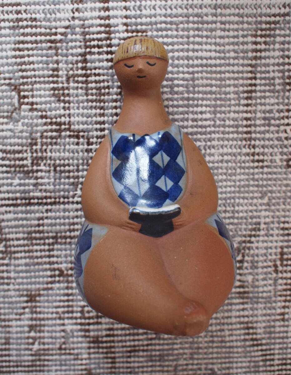 リサラーソン Lisa Larson ABC FLICKOR Amalia アマリア Gustavsberg 北欧 ビンテージ 美品_画像6