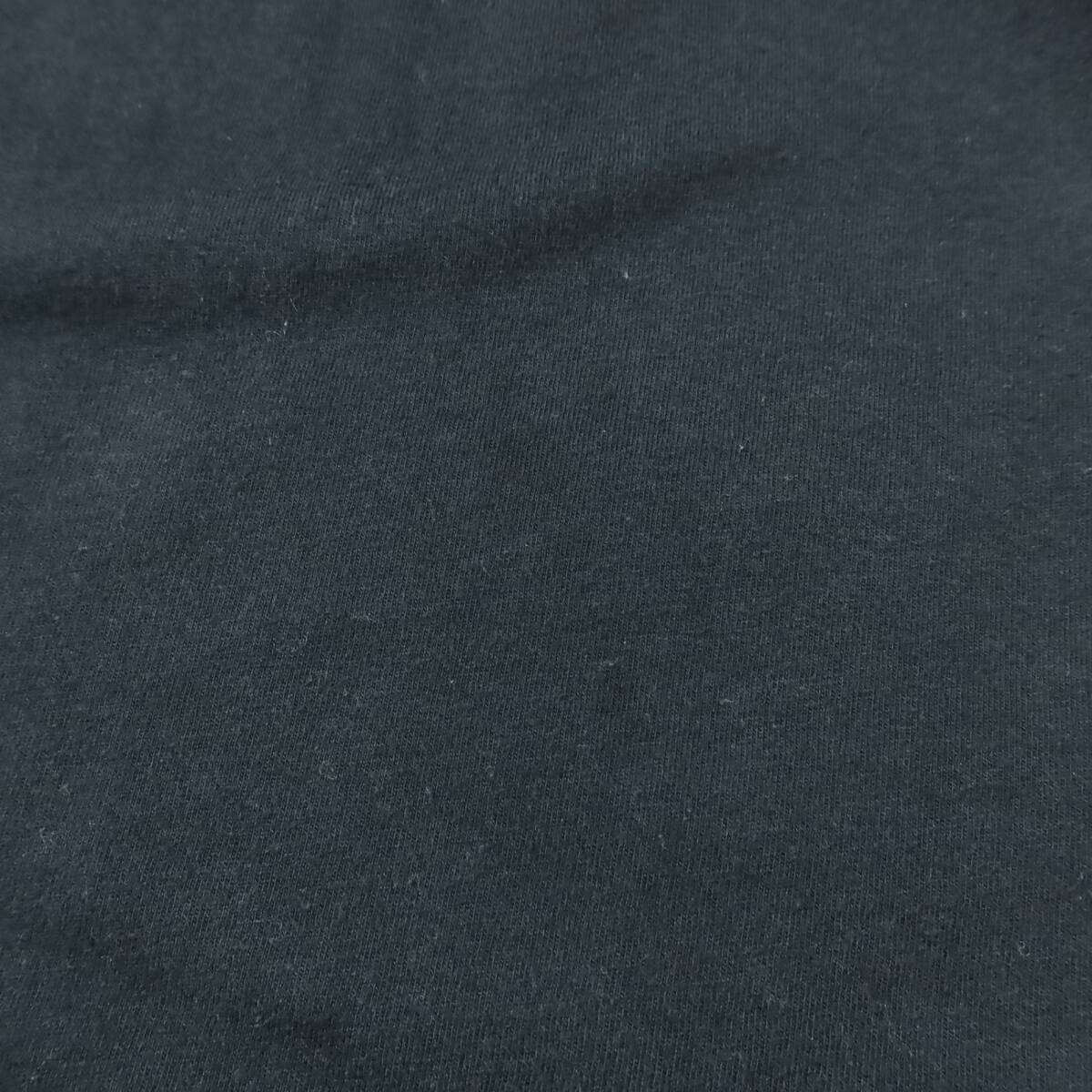 ピンクハウス★ドットチュールレースの段々フリル♪ハイネックカットソー サイズM ブラック系 無地 z15792_画像6