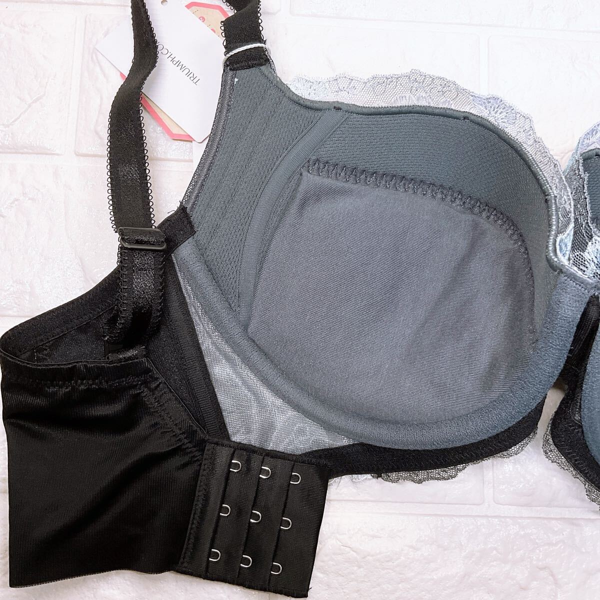 新品　トリンプ　レッドレーベル0102 天使のブラスリムライン　ブラジャー　E80_画像6