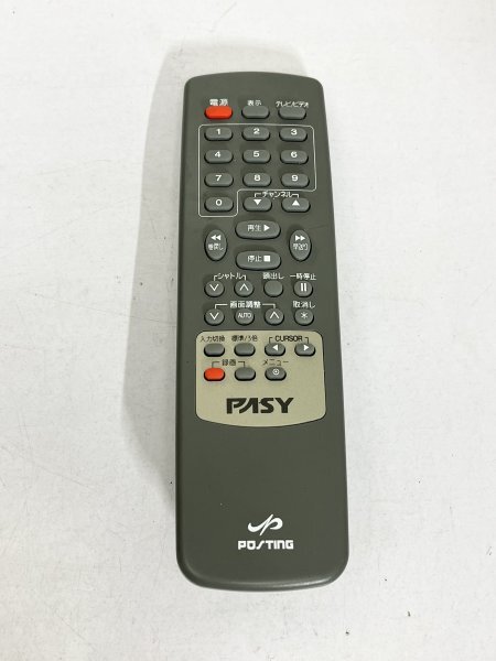 POSTING ポスティング PASY VHS ビデオデッキ AN-2YMV TDVD251016002_画像8