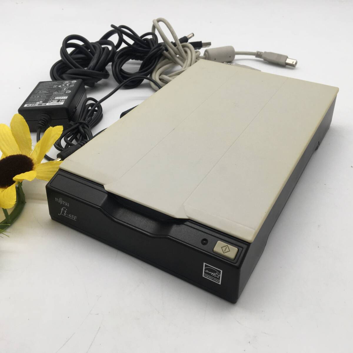 ☆FUJITSU PFU Image Scanner fi-65F フラットベッドタイプ A6対応 カラースキャナ 動作品_画像1