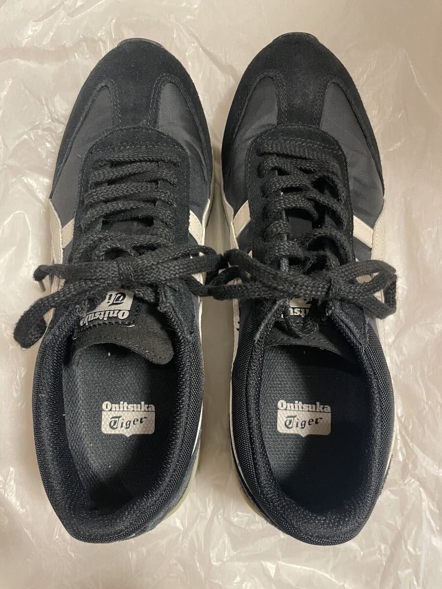 オニツカタイガー スニーカー ブラック　アシックスレディース_画像1